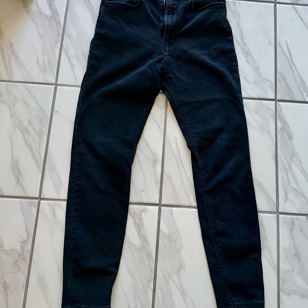 Zara black skinny jeans